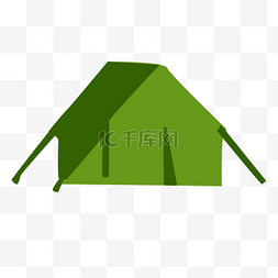 绿色帐篷 
