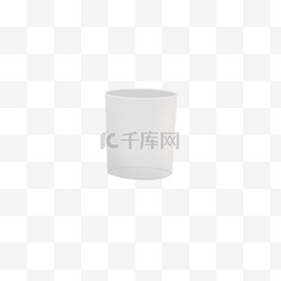 分层水杯图片_卡通玻璃水杯png