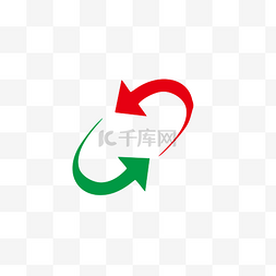 回收利用的标图片_循环箭头绿色