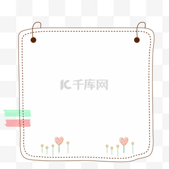 花朵树叶云朵装饰边框标题框文本框动图gif个人vip和企业vip免费下载