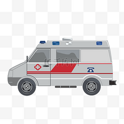 十字白色图片_医院医疗救护救护车