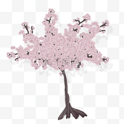 樱花树PNG素材