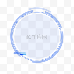 圆科技图片_科技感线框圆框