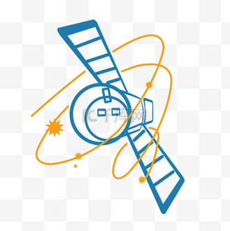 科技人造卫星插图