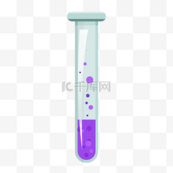 生物样本图片_化学实验试管插画