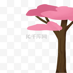 创意彩色树图片_卡通彩色大树下载