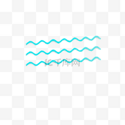 卡通水纹水图片_蓝色水纹图标下载