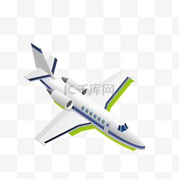 卡通儿童玩具飞机设计
