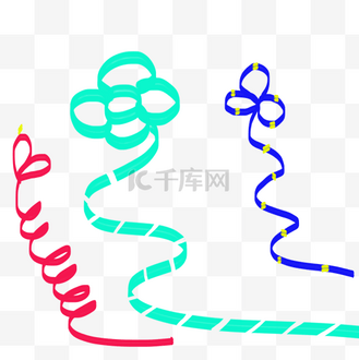 线条装饰图案创意花