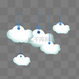 矢量云朵装饰图片_矢量云数据