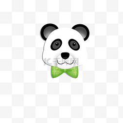 emoji奶酪图片_黑白色的熊猫表情