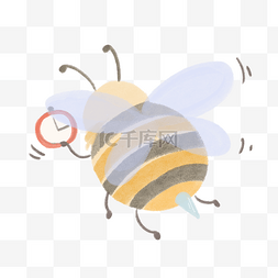 蜜蜂昆虫飞翔采蜜