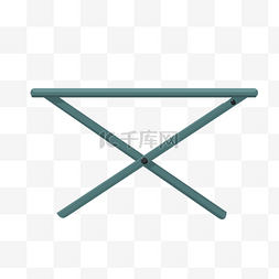 桌子和支架侧面设计图