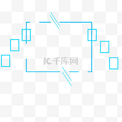 不规则图形正方形图片_科技不规则图形创意正方形