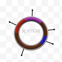 部分圆环图片_彩色圆环分析