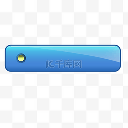 蓝色按钮矢量素材图片_水晶创意按钮设计