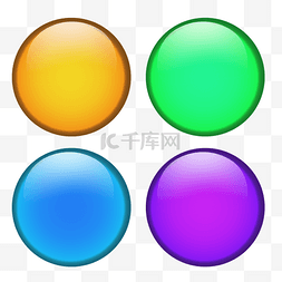 发光的圆球有空间感的圆球