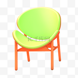 绿色椅子家具