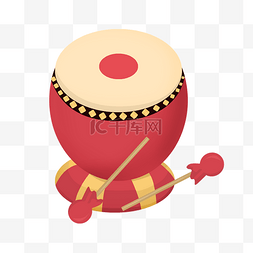  乐器红鼓 