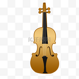 黑色大提琴图片_手绘漂亮的大提琴插画