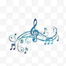 音乐创意符号图片_矢量创意音乐符号