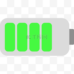 电量标志图片_绿色电池%80电量