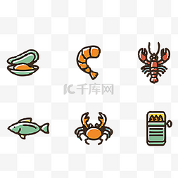 小龙虾大排档美食icon