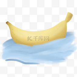 乳白素材图片_雪地大香蕉