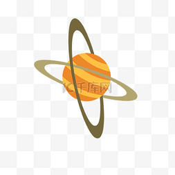 黄色圆球立体图片_卡通黄色的外星球免抠图