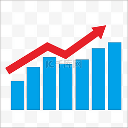 箭头趋势图片_金融理财数据趋势图
