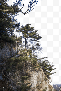 连绵大山图片_高耸入云陡峭的大山