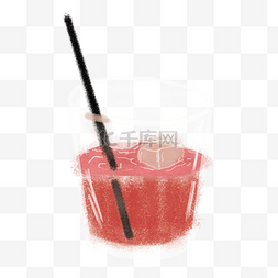 夏季冷饮冰镇果汁饮料设计图