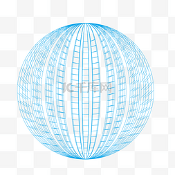 科技动态线条图片_蓝色科技感线条网格