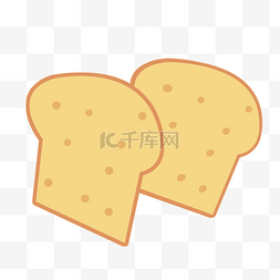 卡通食物面包图片_吐司面包卡通设计
