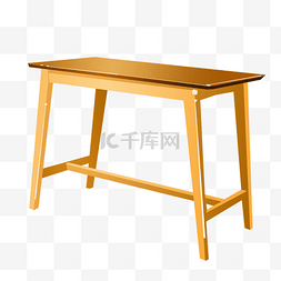 红木家私图片_橙色桌子家具