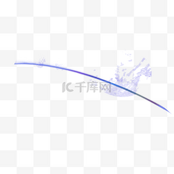 几何图片_蓝色波动线条图