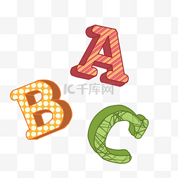 b字图片_ABC艺术字