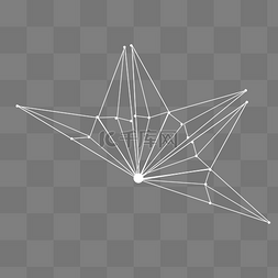 创意抽象几何图形图片_点线科技几何图形元素