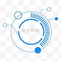 泡泡圆形图片_泡泡圆形科技边框装饰