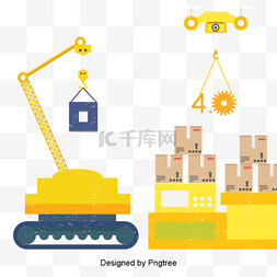 工业4.0图片_工业4.0科技时代的智能分类图示