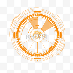 科技感背景图片_科技感线条四边形文字圆形图案