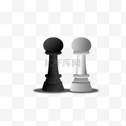 象棋友谊赛图片_黑白国际象棋