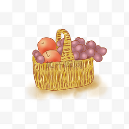 立秋丰收一篮子水果