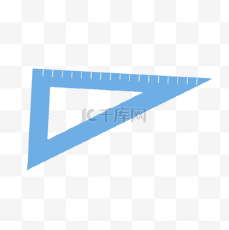 卡通三角尺png下载