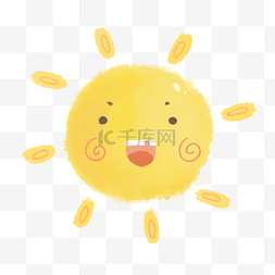 涂鸦太阳图片_卡通趣味可爱太阳元素