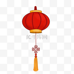 卡通灯笼装饰图片_新年中国结灯笼