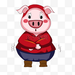 可爱抖动图片_卡通小猪猪卡通动物可爱动物