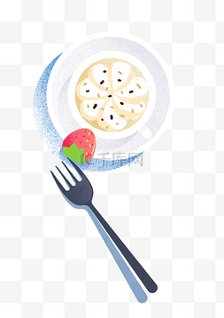 小清新蛋糕海报图片_卡通餐饮广告下午茶甜点设计