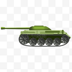 h5素材坦克图片_军事武器绿色的坦克