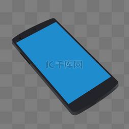 智能手机边框模型图片_黑色手机模型